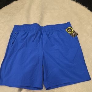 Athletic Blue 2-in-1‎ Shorts